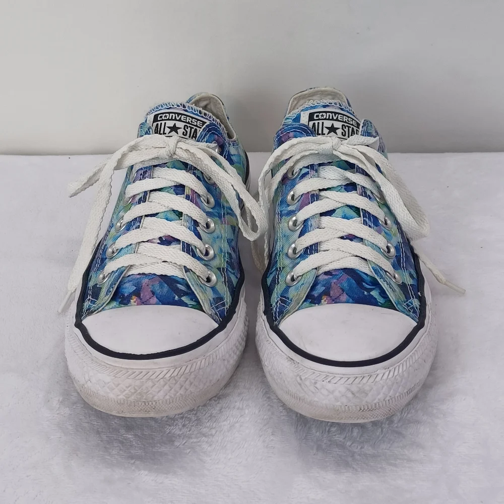 Converse All Stars Printed Canvas Sneakers - Picture 2 of 7